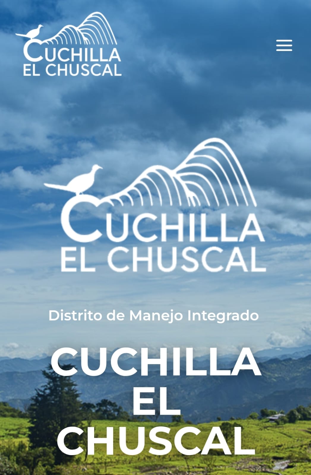 CUCHILLA EL CHUSCAL 